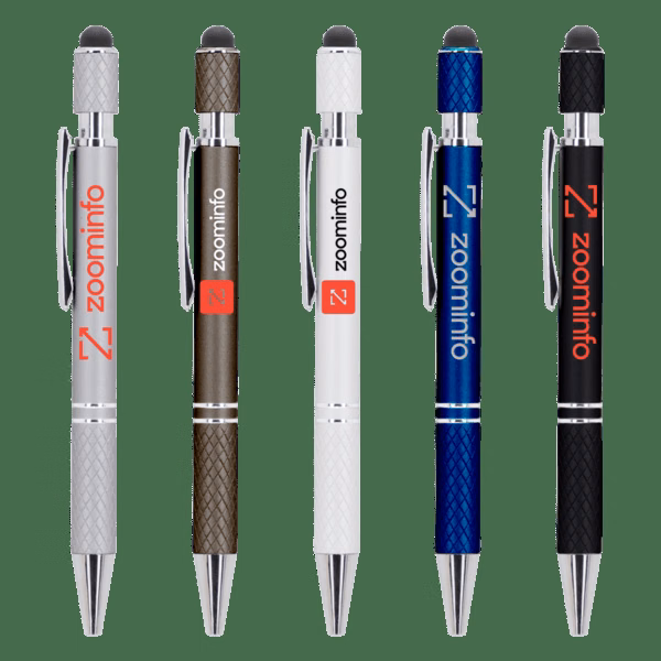 Spin-It Executive Metal Stylus Ballpoint Pen