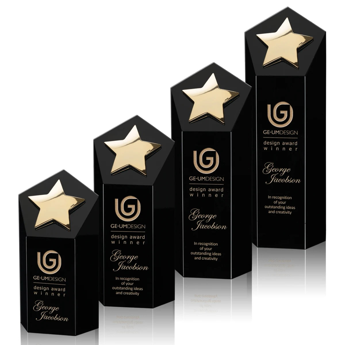 Dorchester Gold Star Award - Black 1
