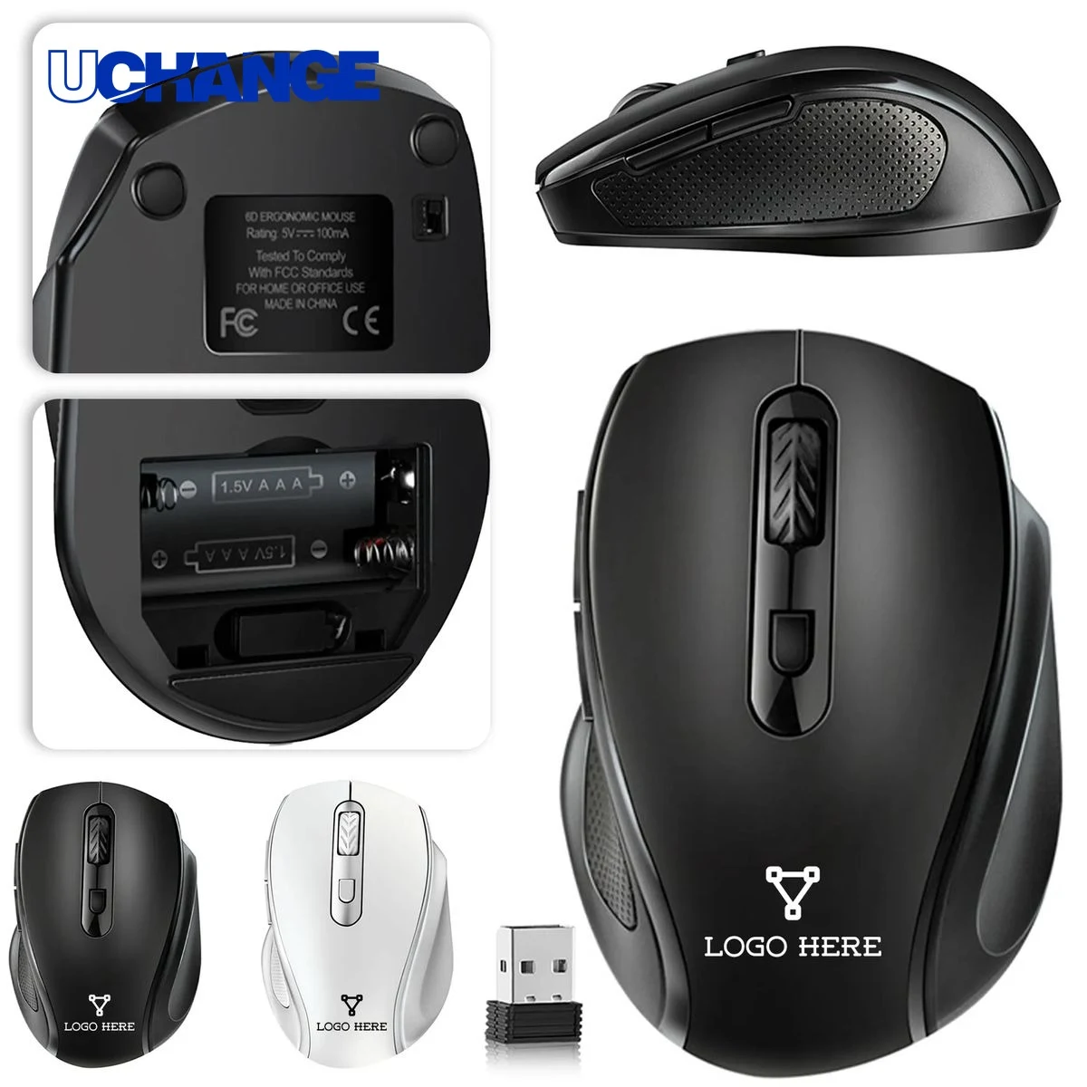 USB Portable Wireless Mouse Device for Laptops 1