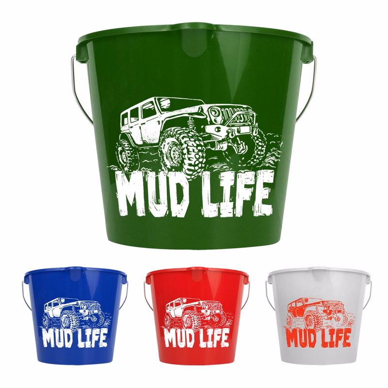 7-Quart Plastic Utility Bucket