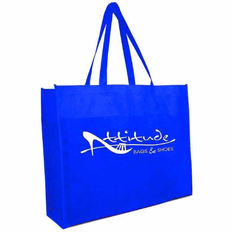 Non Woven Jumbo Shopping Tote Bag (20"x16"x6")
