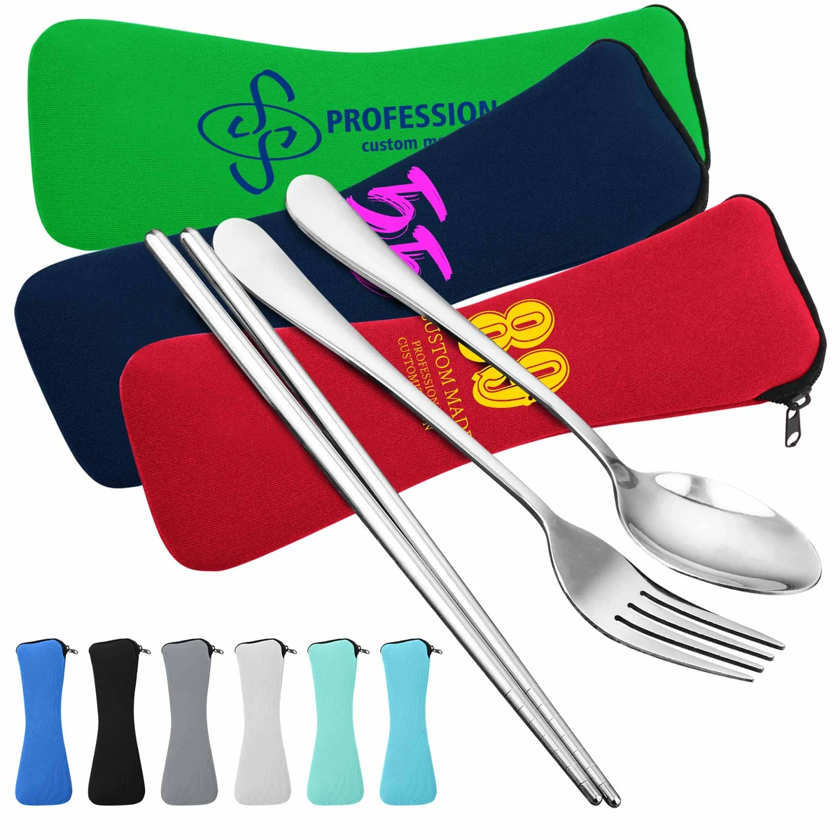 Stainless Travel Cutlery Set 1