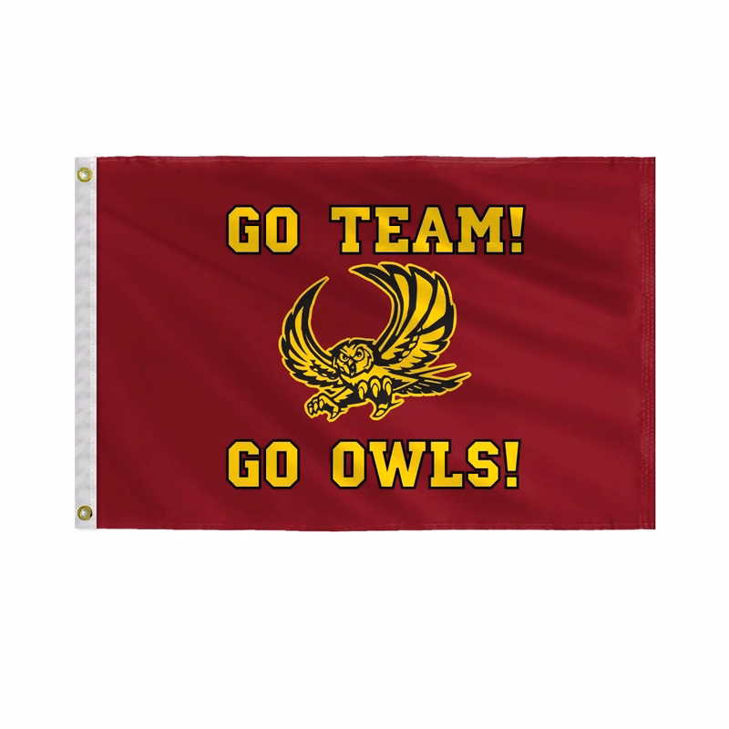 Owl Mascot Flags