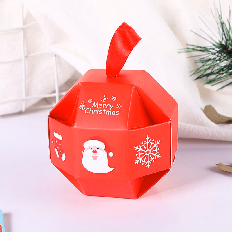 Christmas Foldable and Decorative Printed Holiday Cookie Box