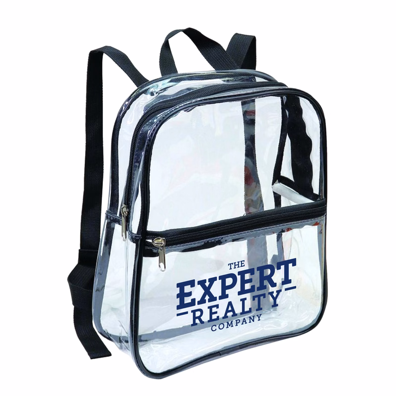 Clear Mini Stadium Display Backpack