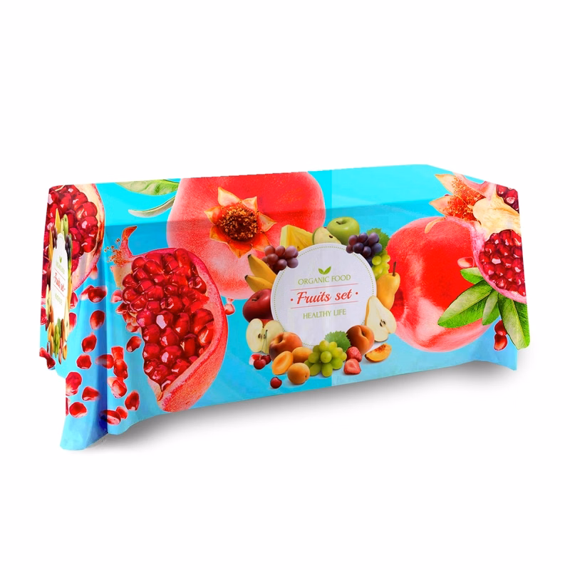 118" x 118" Table Cover-Full Coverage Sublimation
