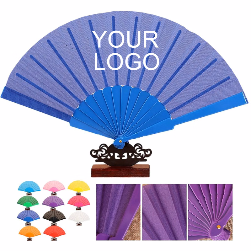 Customizable Plastic Handheld Fan 9.1 inches x 16.5 inches for Events