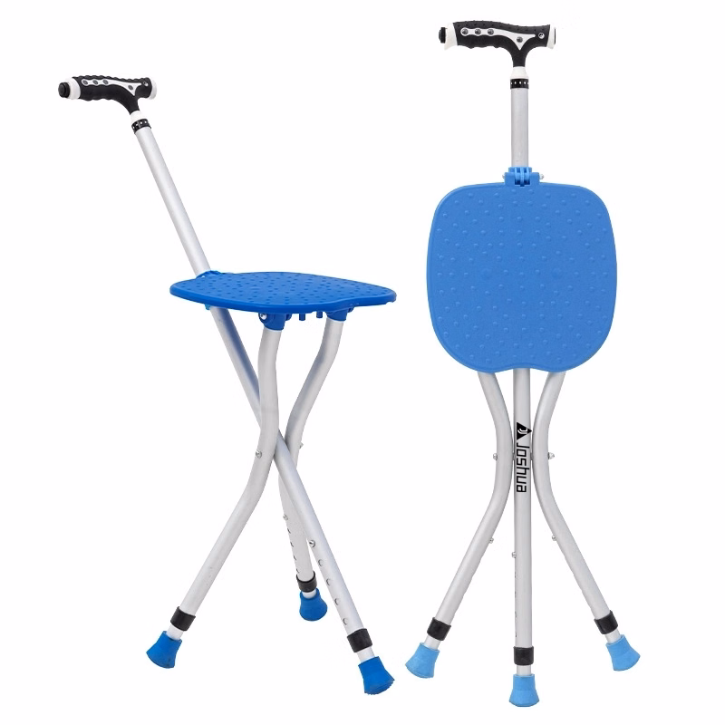 Folding Walking Stick With Chair