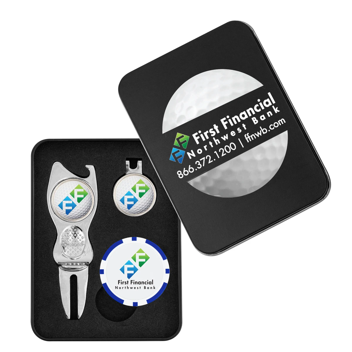 Contour Divot Tool Set w/ Poker Chip 1