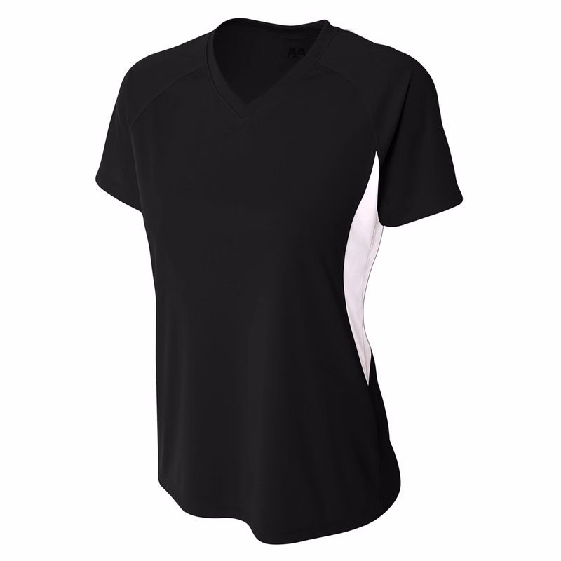 A4 Color Block Performance V-Neck