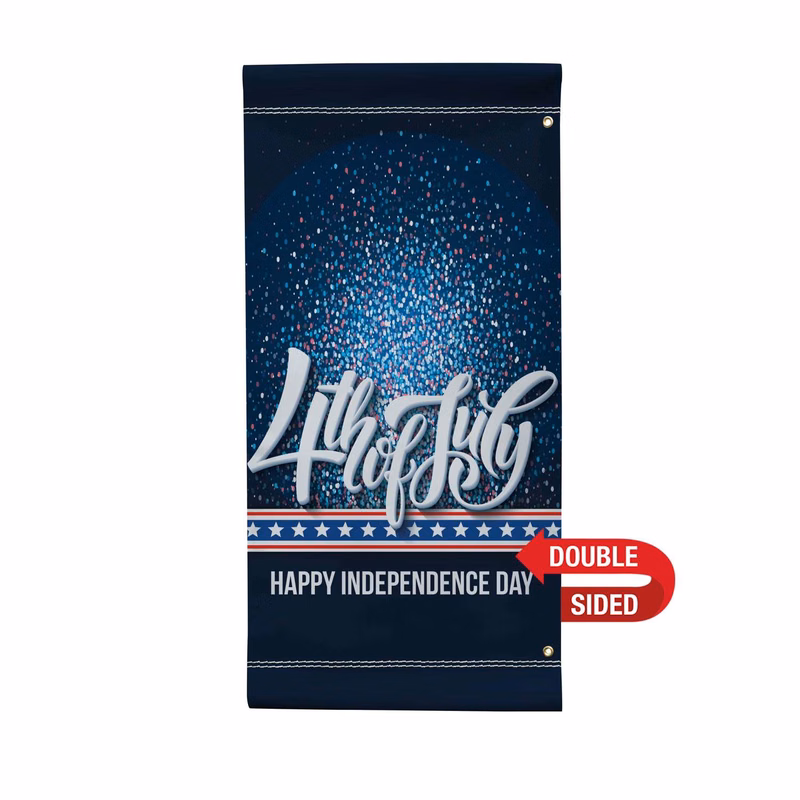 24" x 48" Vinyl Boulevard Banner Double-Sided