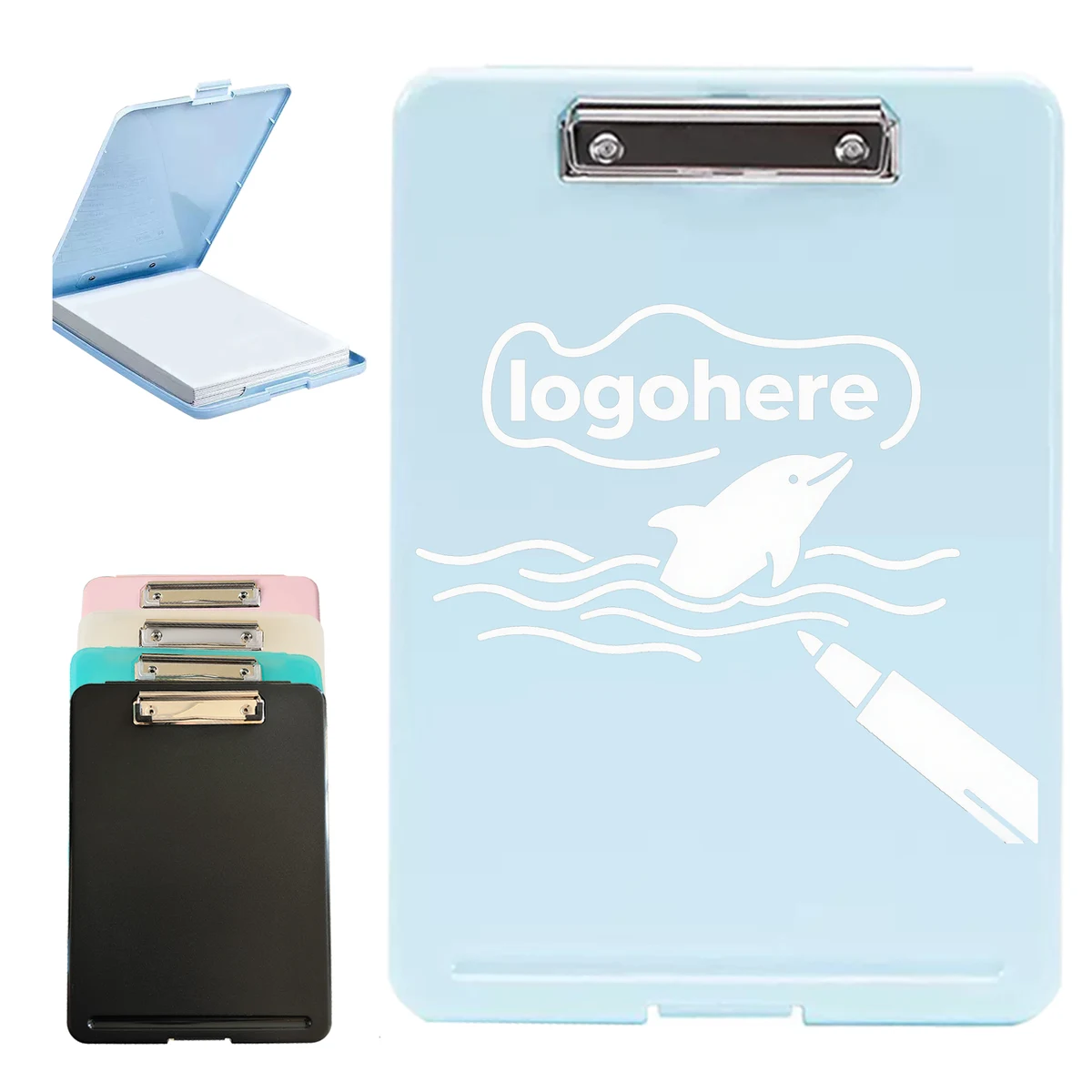 Waterproof A4 Document Case with Writing Board 1