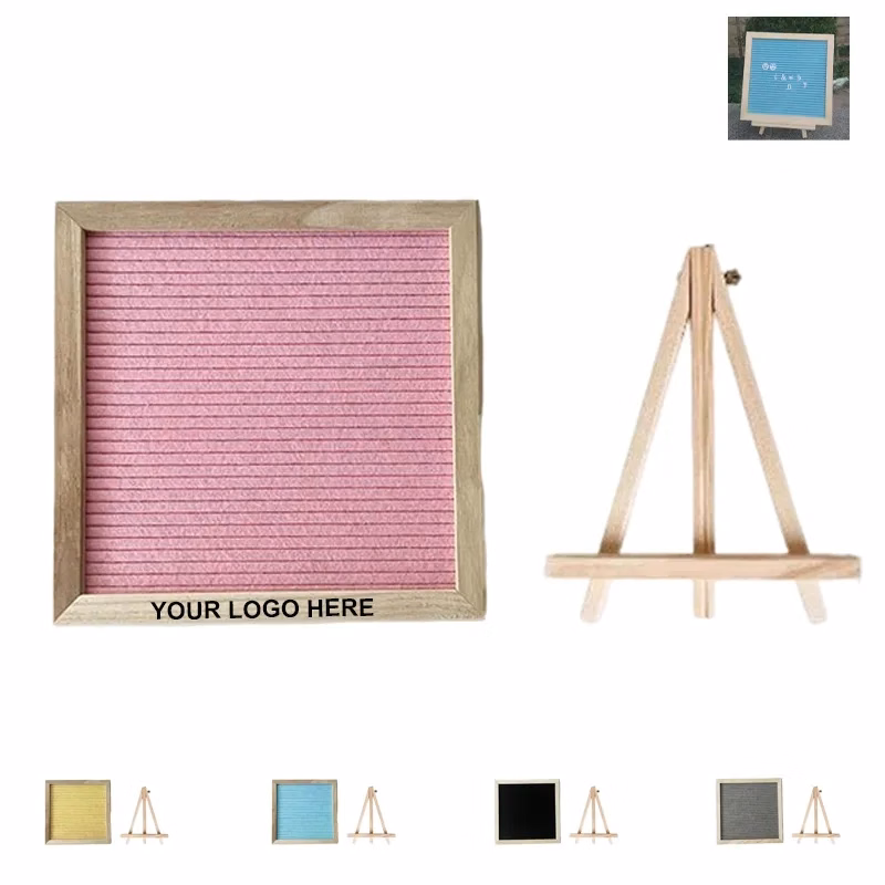 Felt Letter Board With Wood Frame