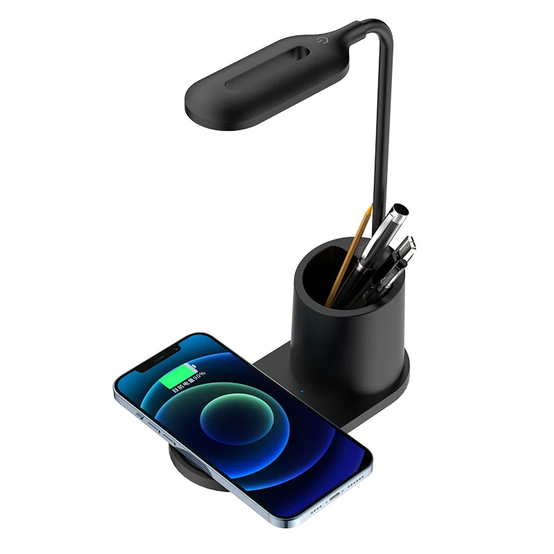 Led Desk Lamp With Wireless Charger 1