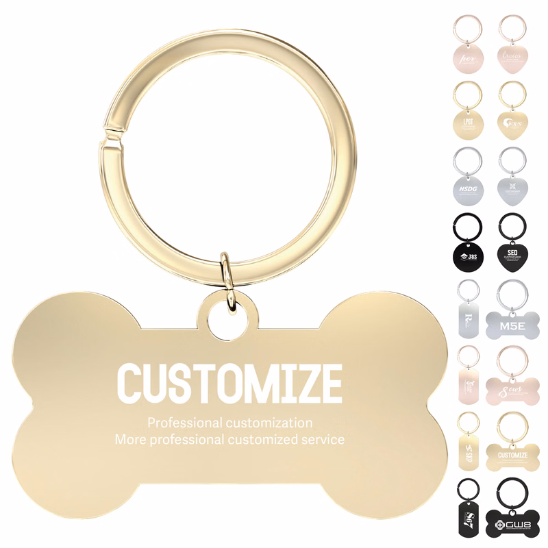 Stainless Steel Pet ID Tag