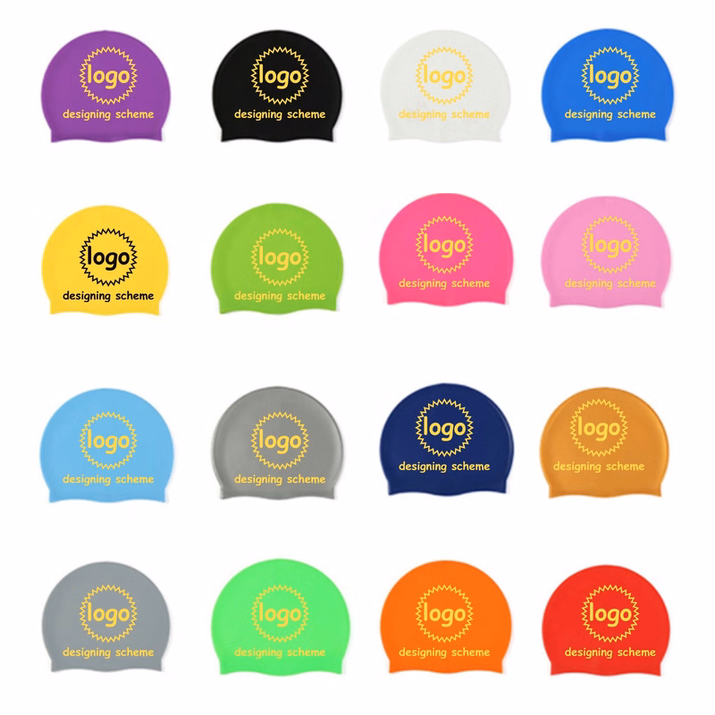 60g Silicone Swim Caps MOQ 100PCS