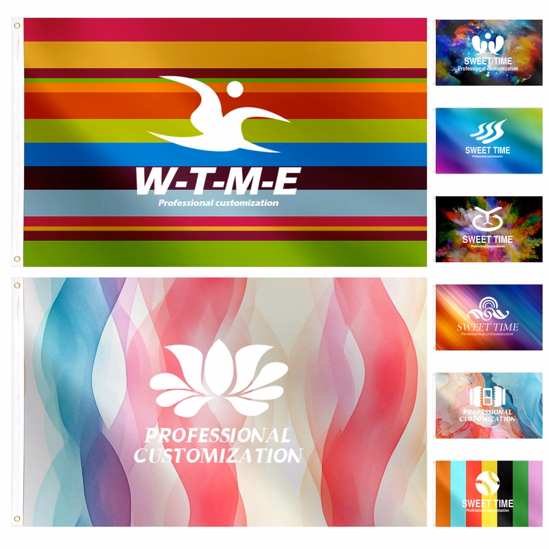 3' x 5' Double-Sided Printed Standard Flag