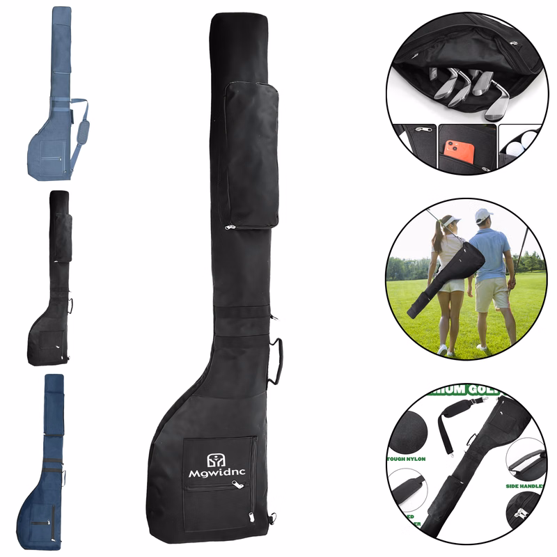 Foldable Lightweight Golf Club Bag with Dustproof Cover