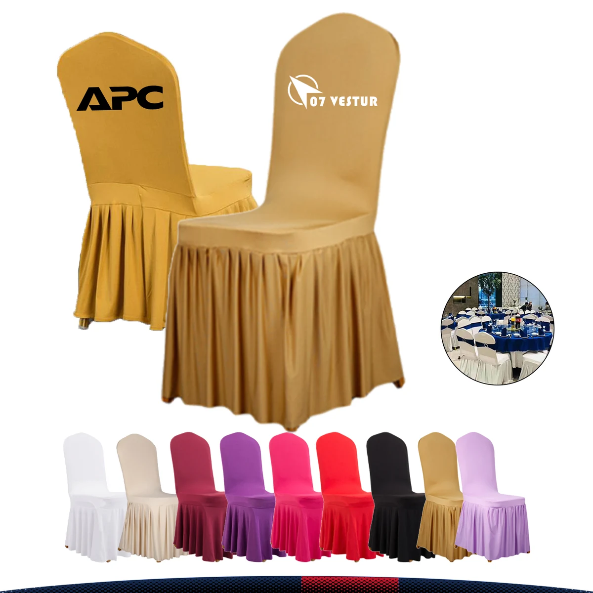 Velol Elastic Chair Cover 1
