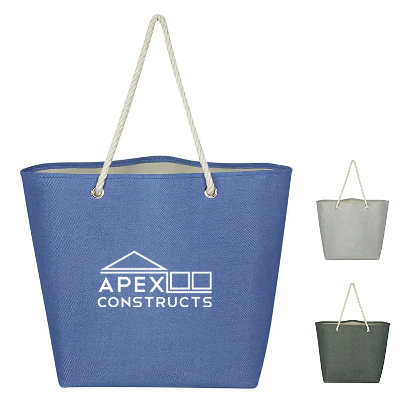 Peddler Jute Tote Bag, custom tote bag with logo imprint 1