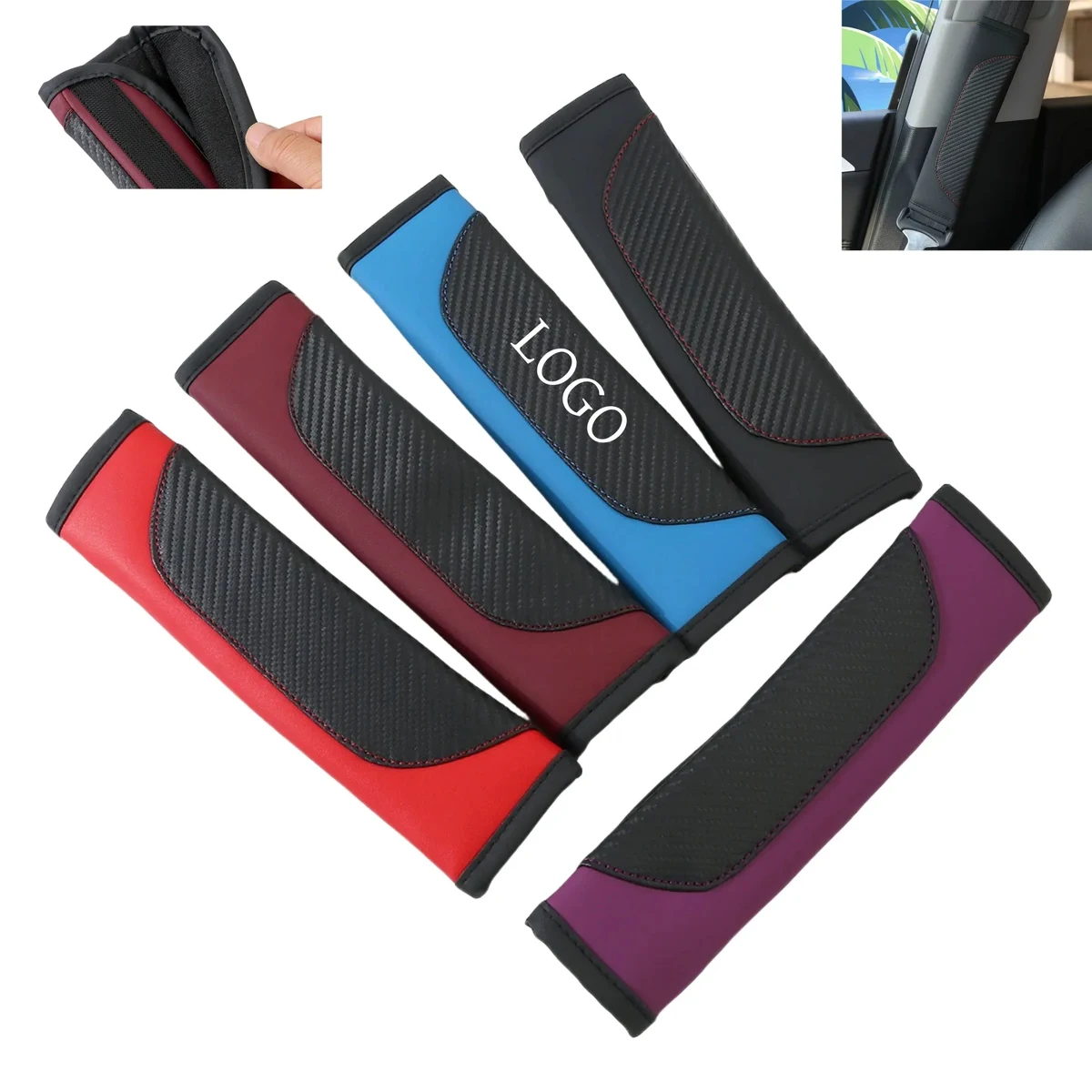 Seat Belt Shoulder Guard Covers 1