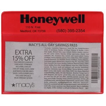 Magnetic Backed Coupon Case 1