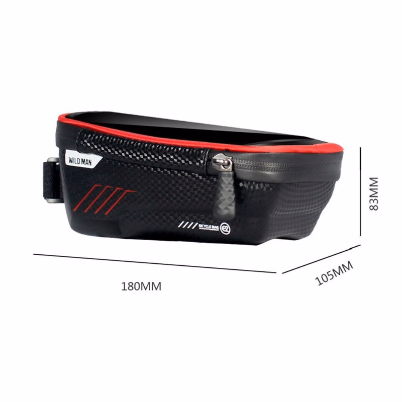 Front Frame Bag Bicycle Bag Waterproof Bike Phone