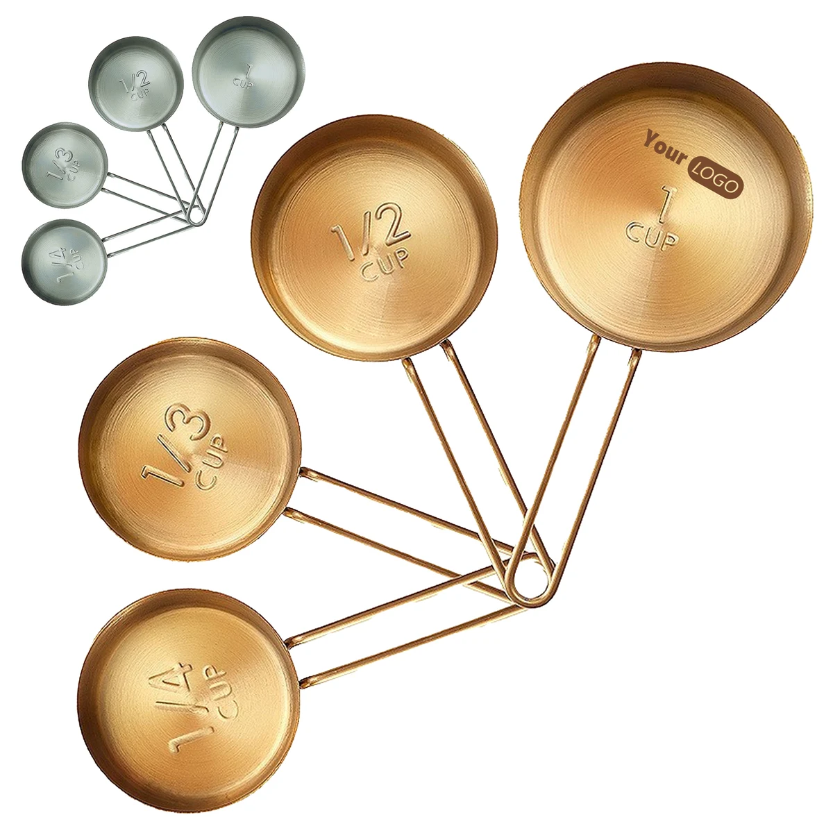 Stainless Steel Premium Measuring Cup Set ?C Accurate And Easy To Use 1