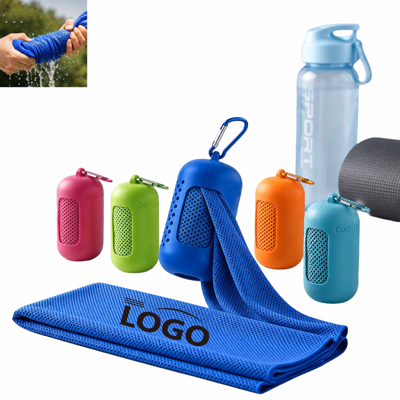 Sports Cooling Towel with Storage Case