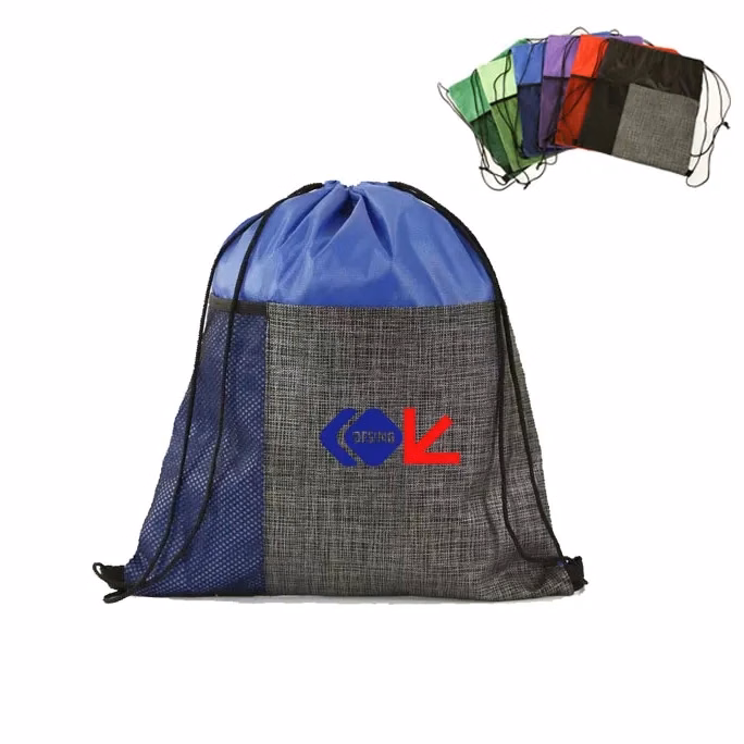 Swim Mesh Drawstring Bag