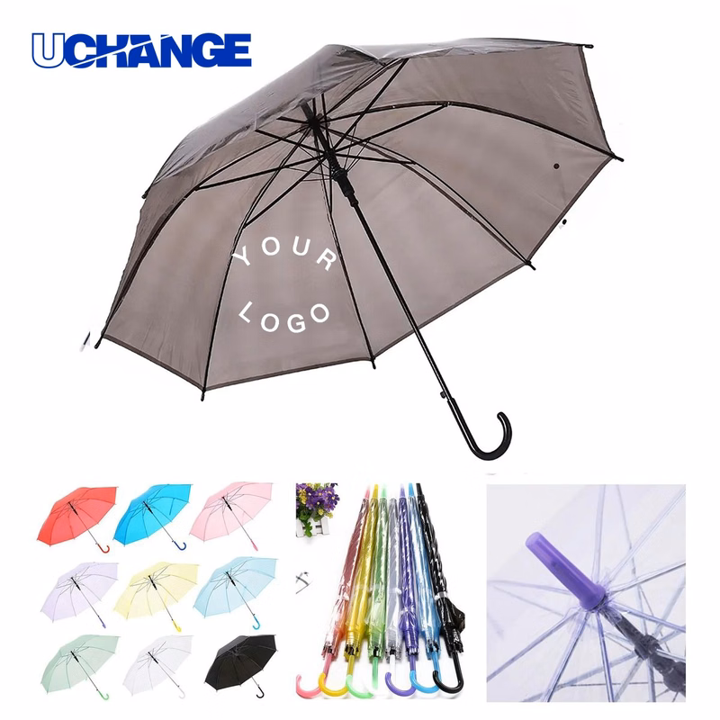 Clear PVC Umbrella with Steel Frame