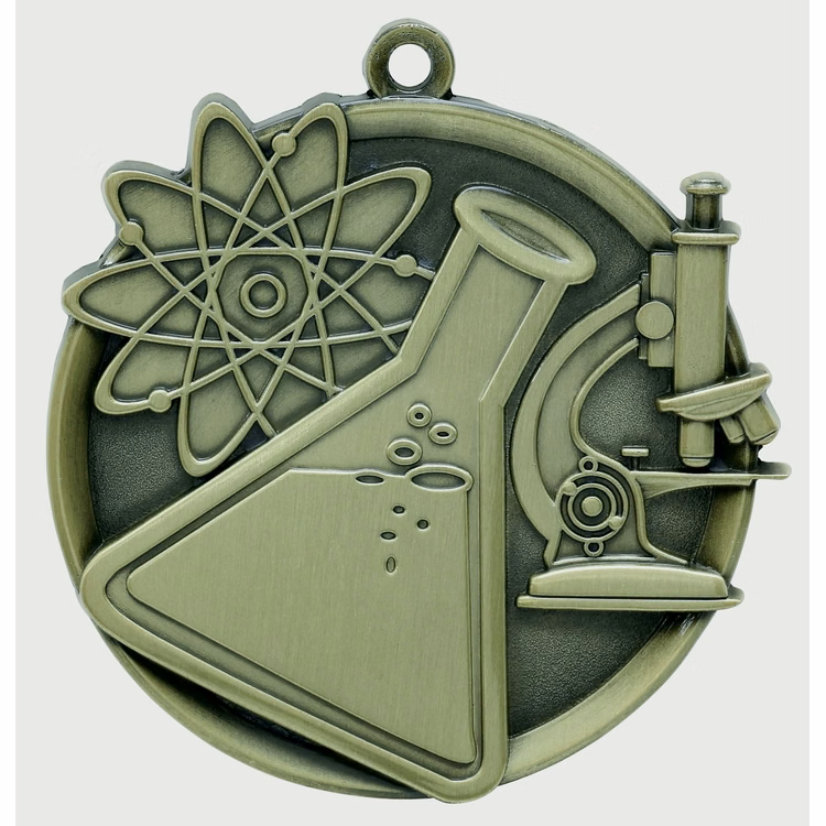 Science Mega Medal, 2-1/4"