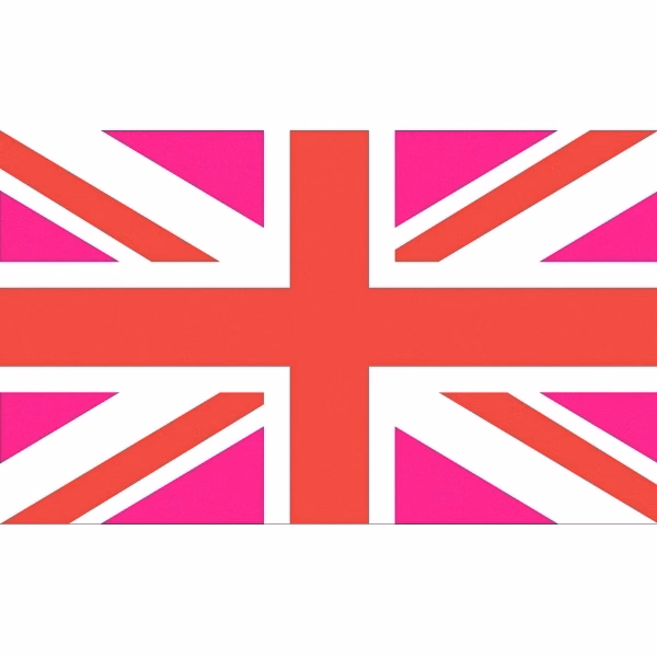 England Pink Flag