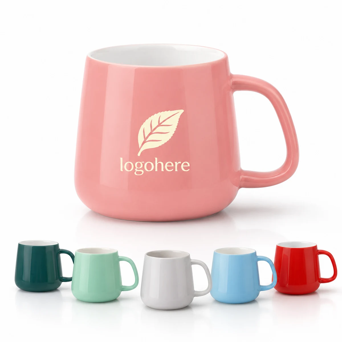 White Ceramic Tea Mug 1