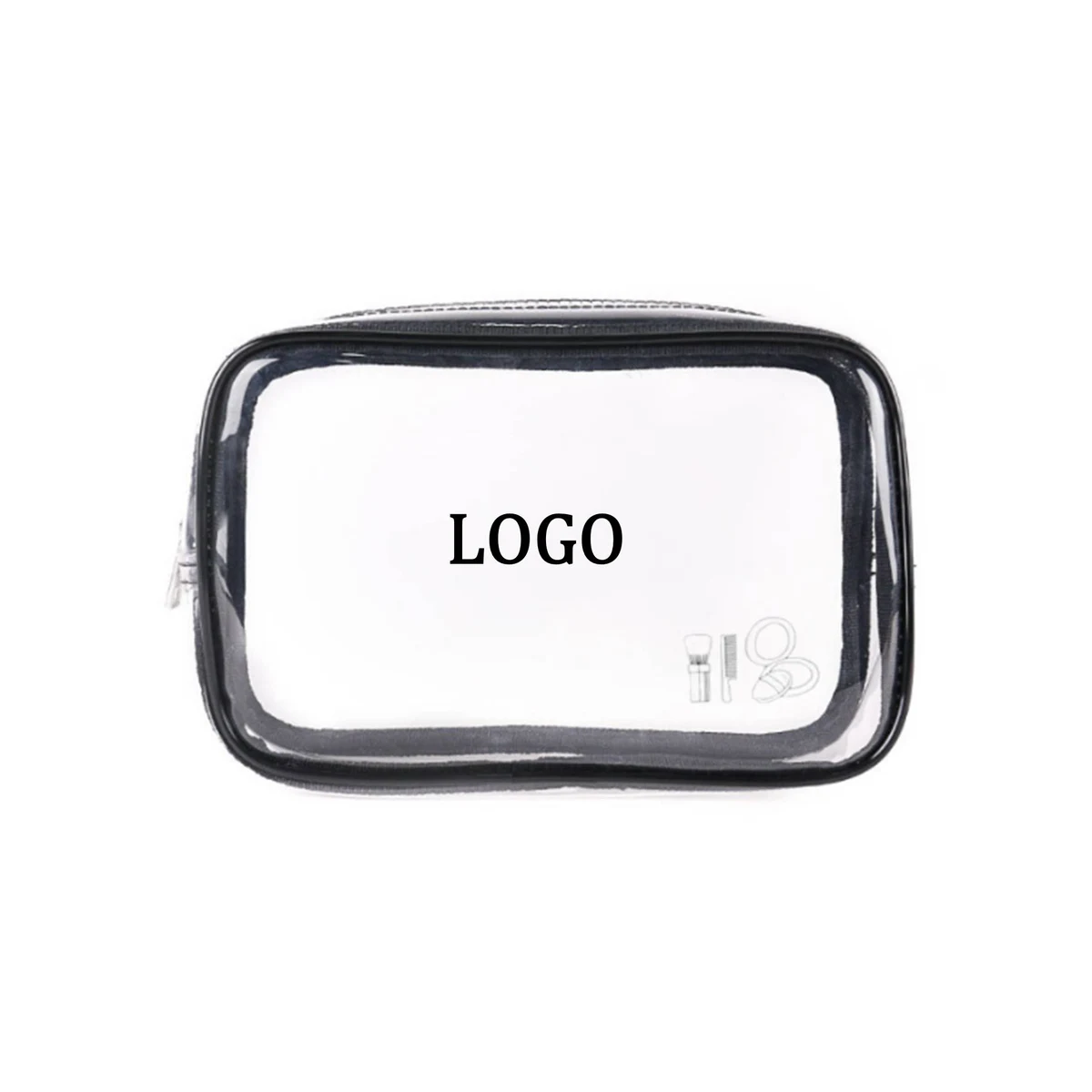 Travel Clear Makeup Pouch 1
