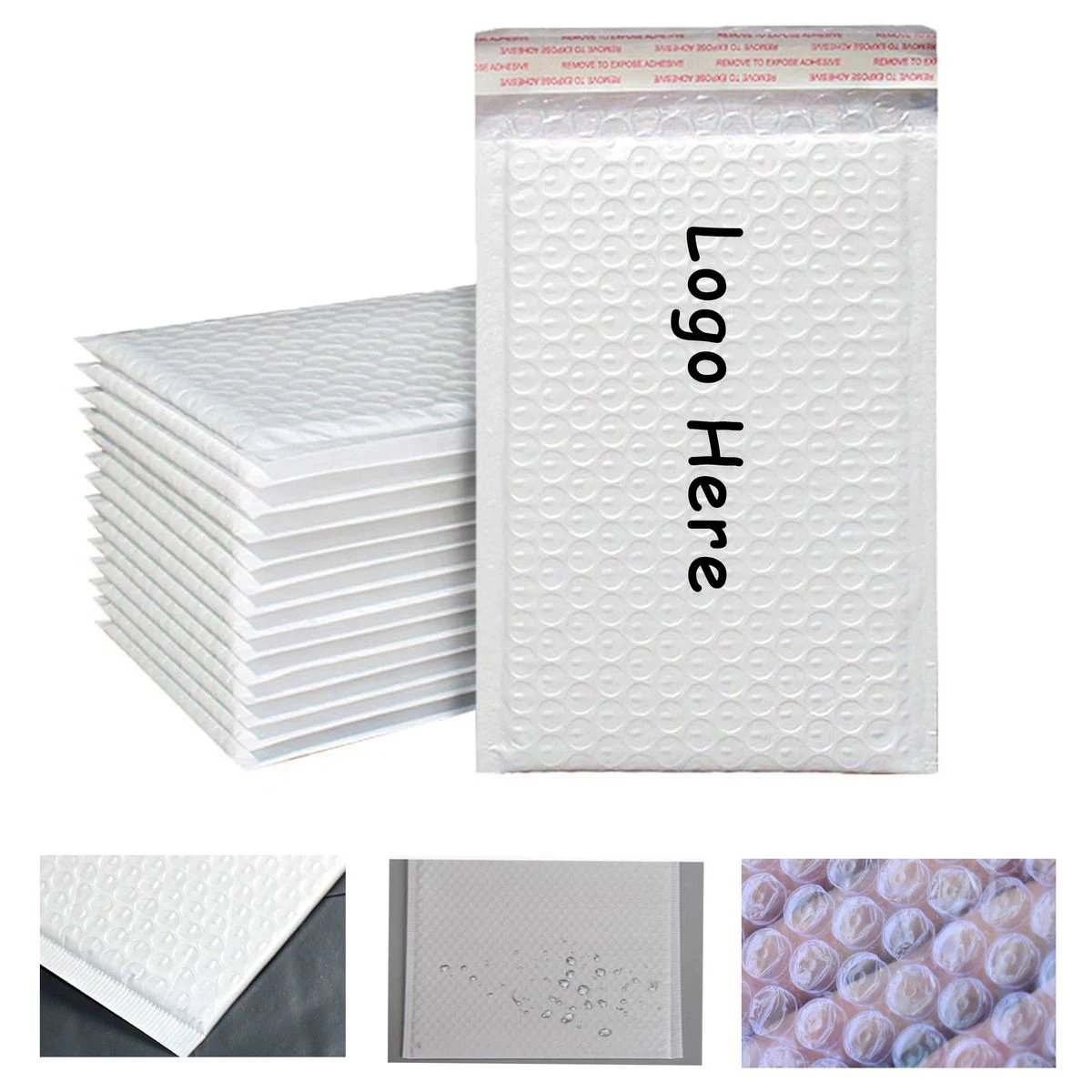 Decorative Pearlescent Film Bubble Gift Bag 1