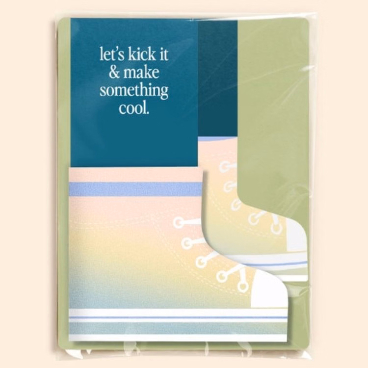 LET'S KICK IT - SNEAKER COOLIE MAILER