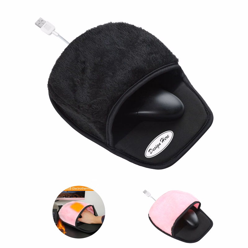 Plush Heated Mouse Pad ?C USB Powered Comfort