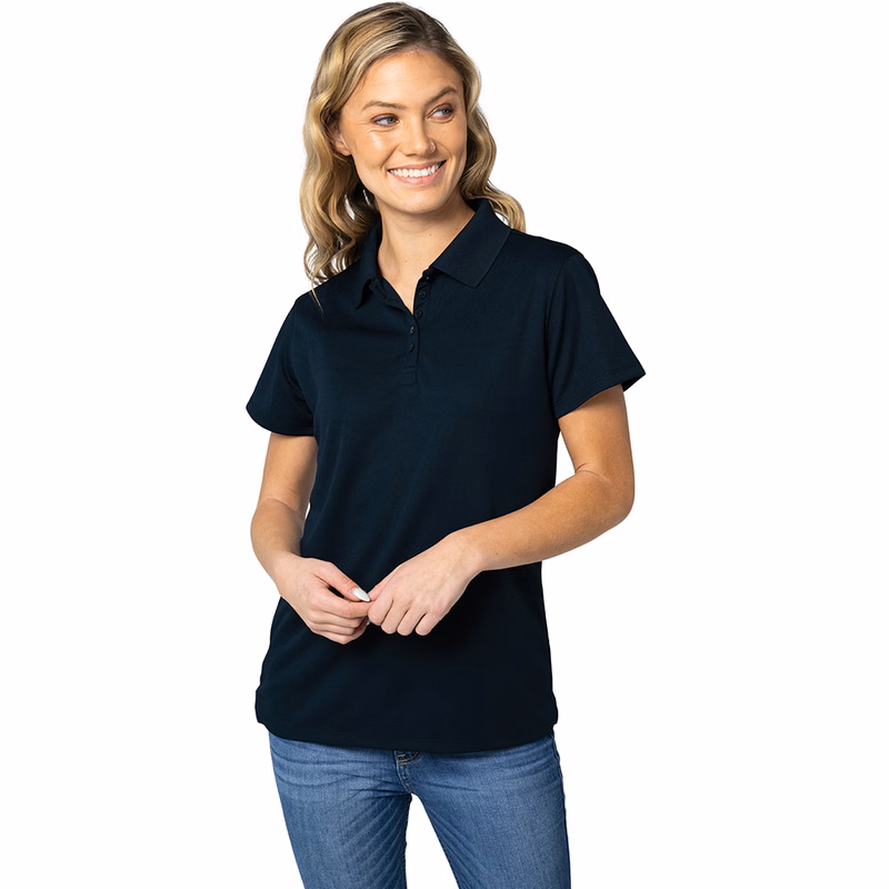Women's Classic Solid Wicking Polo