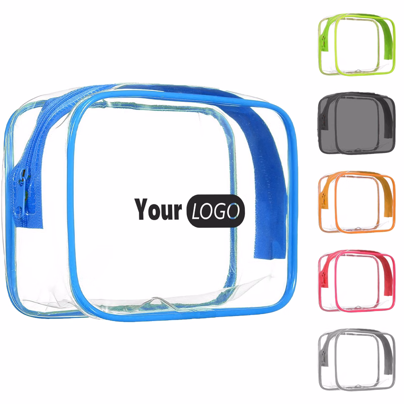 Pvc Compact Tsa-Approved Clear Travel Bag