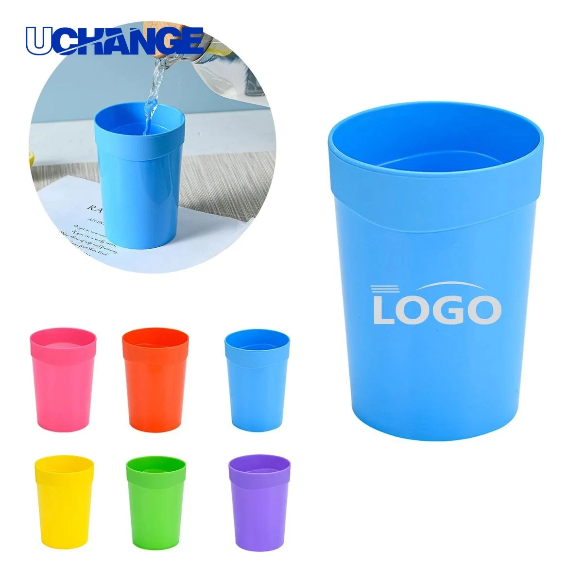 Disposable Plastic Water Cup Container 1