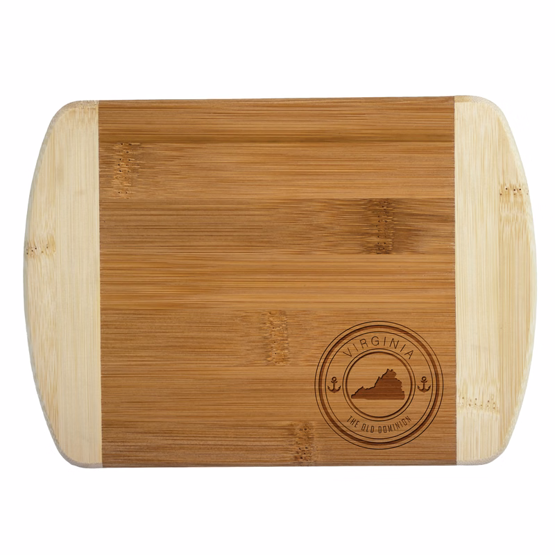 Virginia State Stamp 2-Tone Bar Board