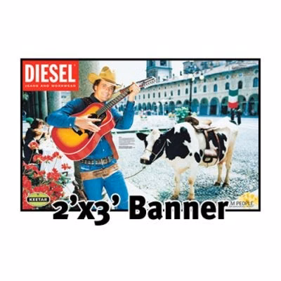 Full Color Banner 2'x3' - Vinyl
