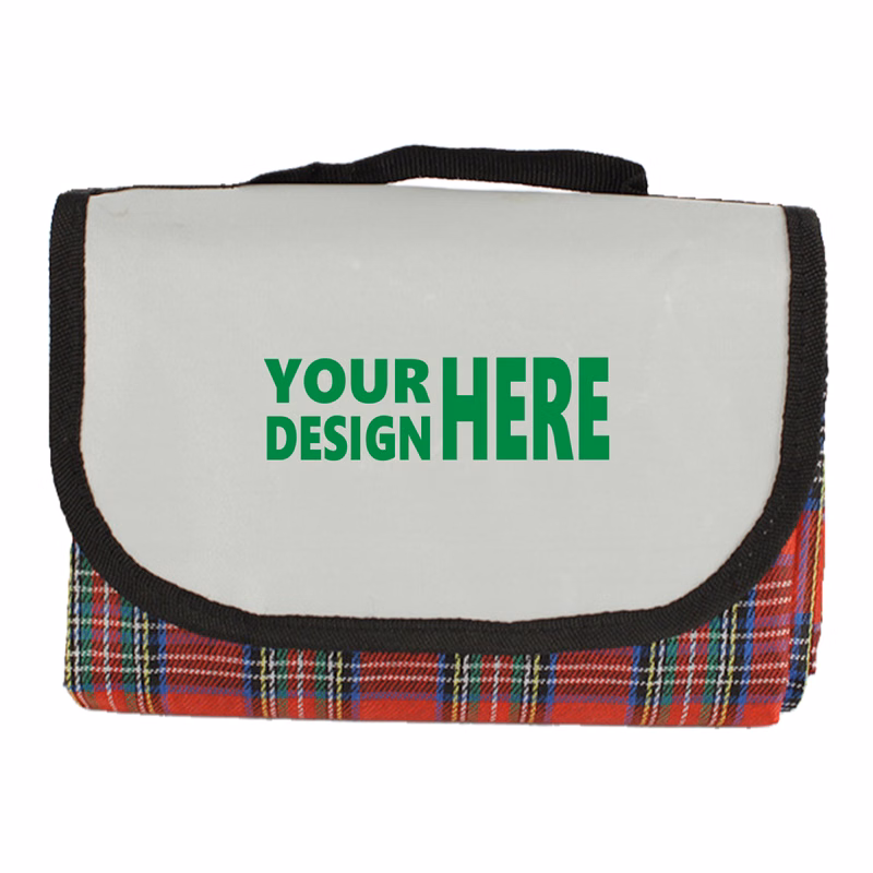 MOQ 50 Foldable Waterproof Beach Picnic Mat for Travel and Camping