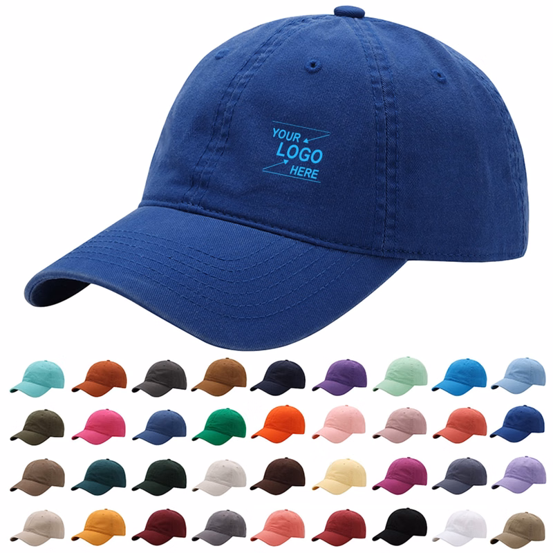 Adjustable Cotton Baseball Cap w/Buckle Adjuster