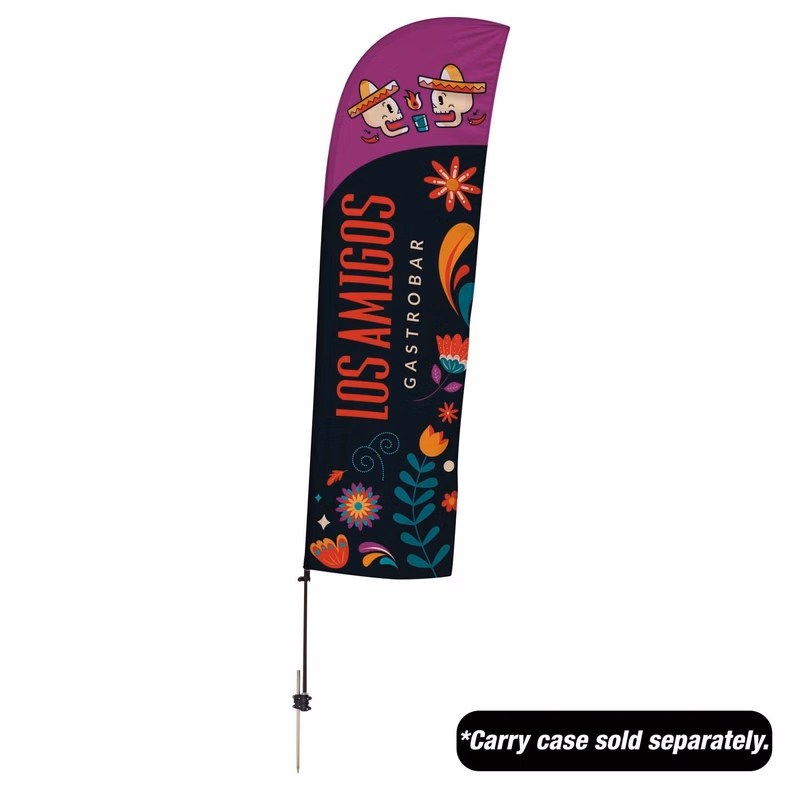 10.5' Value Blade Sail Sign Kit (Single-Sided with Spike Base)