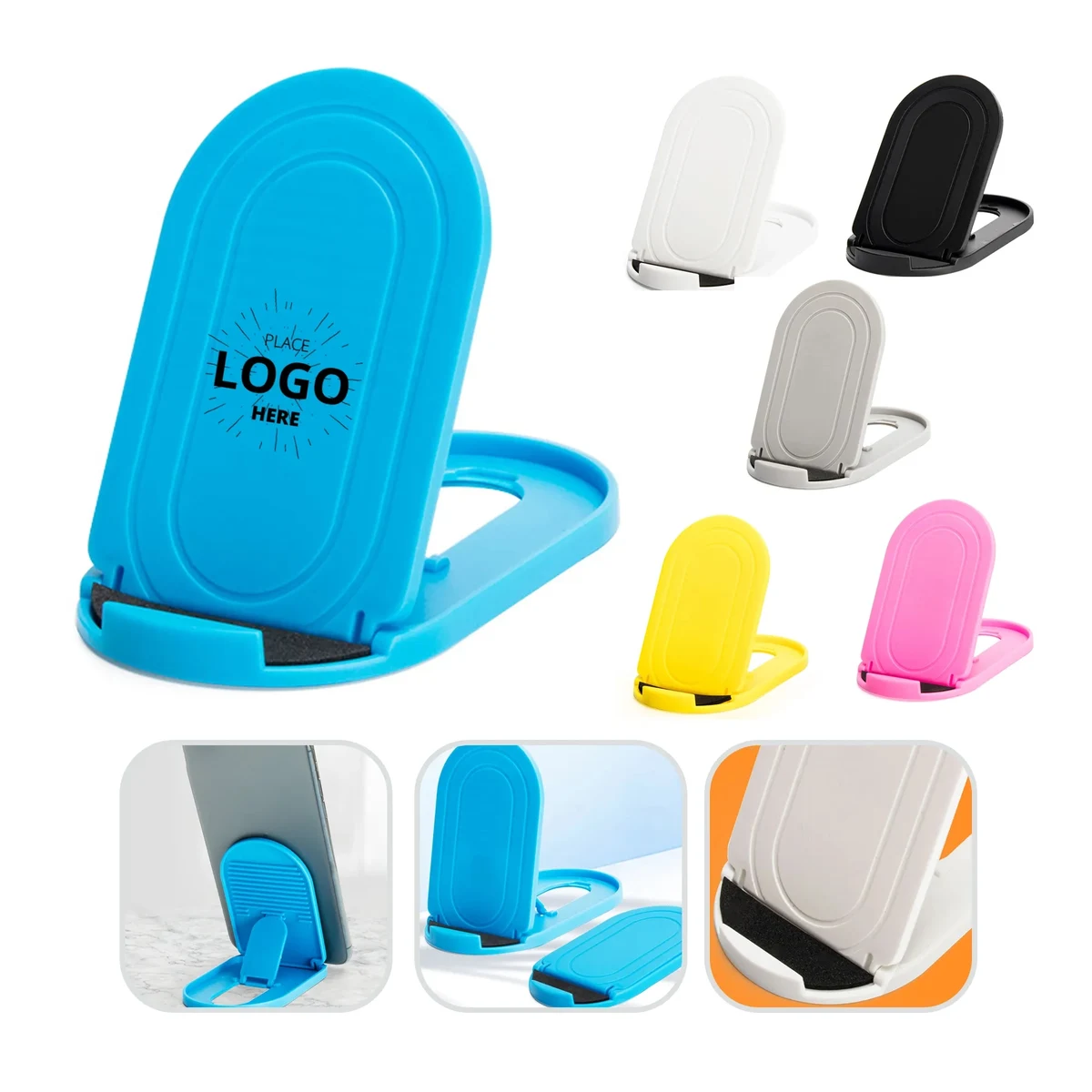 Oval Bracket Adjustable Mini Phone Holder Tablet Stand 1