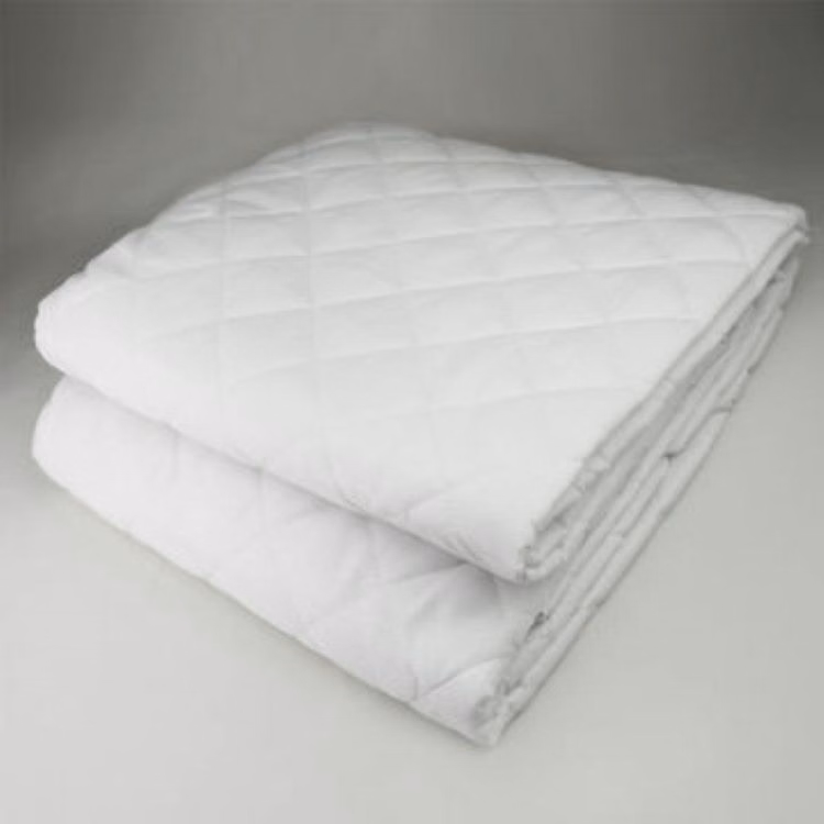 Twin Size Three Layer Quilted Bed Pad