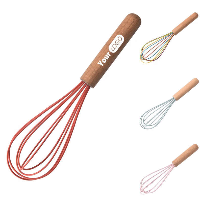 Wood Kitchen Baking Manual Egg Beater