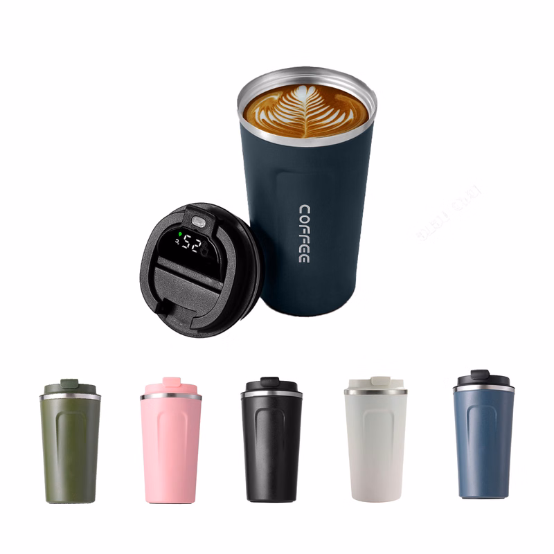 17oz Coffee Tumbler with Temperature Display